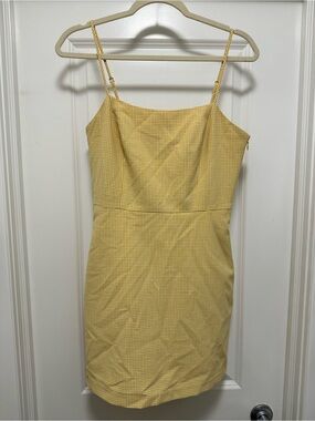 Wilfred Isabelle Dress yellow Gingham